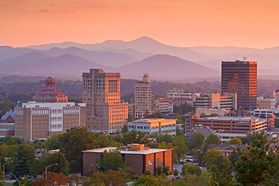 Asheville NC Skyline